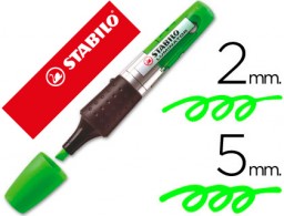 Marcador fluorescente Stabilo Boss Luminator tinta líquida verde